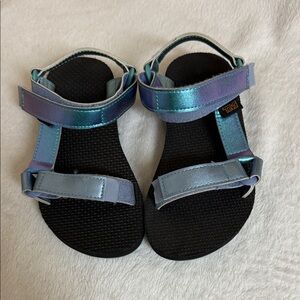 Teva Kids' Blue and Purple Sandals